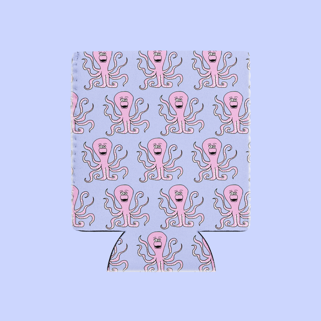 Sock Puppet Master Octopus Can Cooler