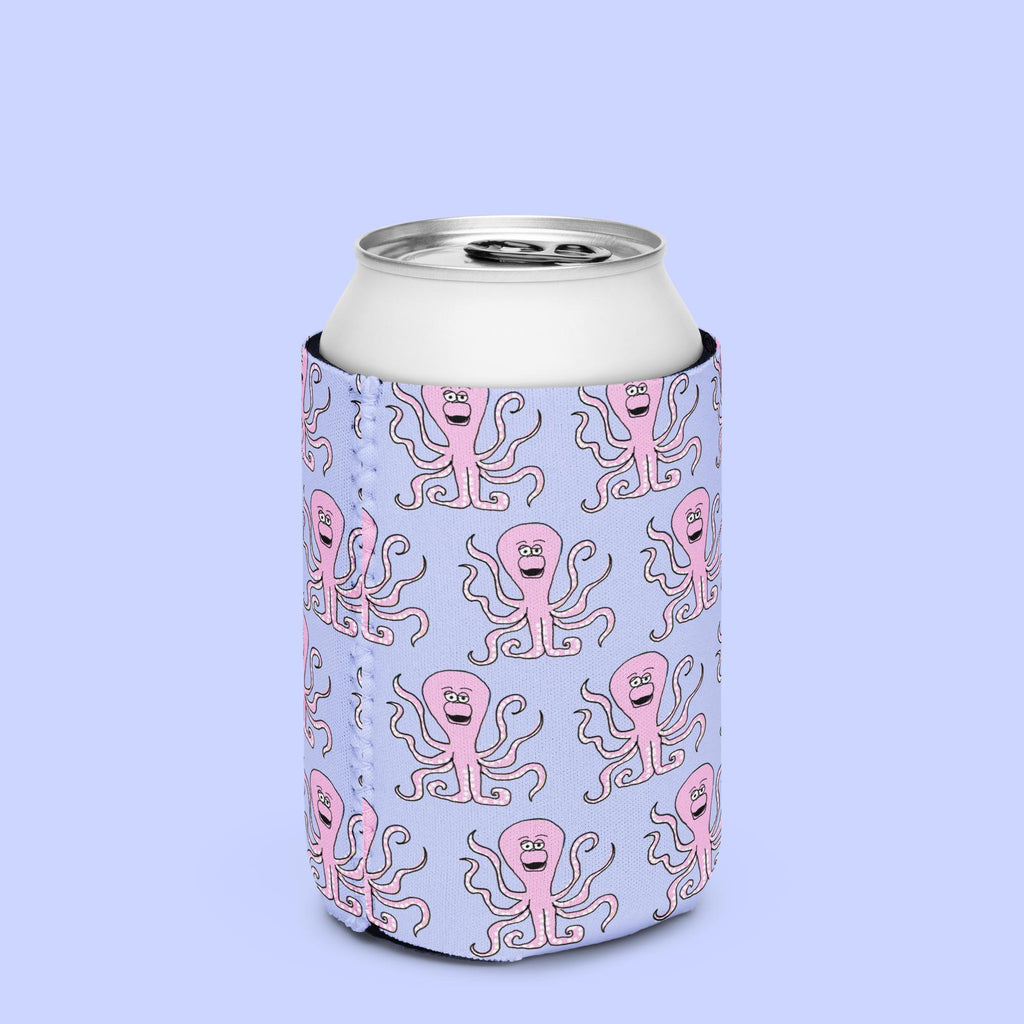 Sock Puppet Master Octopus Can Cooler