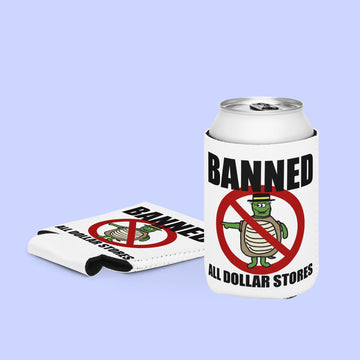 Sock Puppet Master Banned Turtle Can Cooler