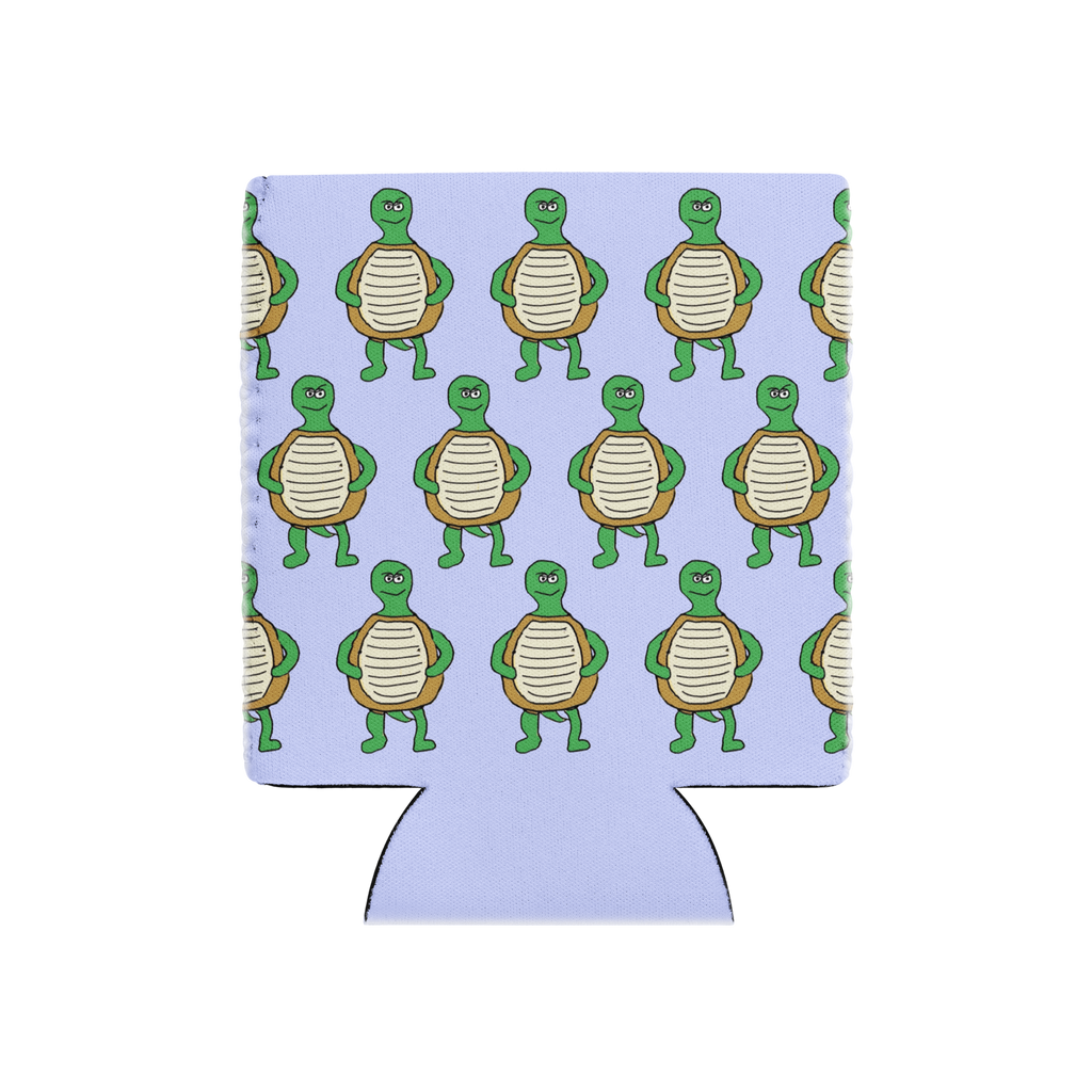 Sock Puppet Master Turtle Can Cooler