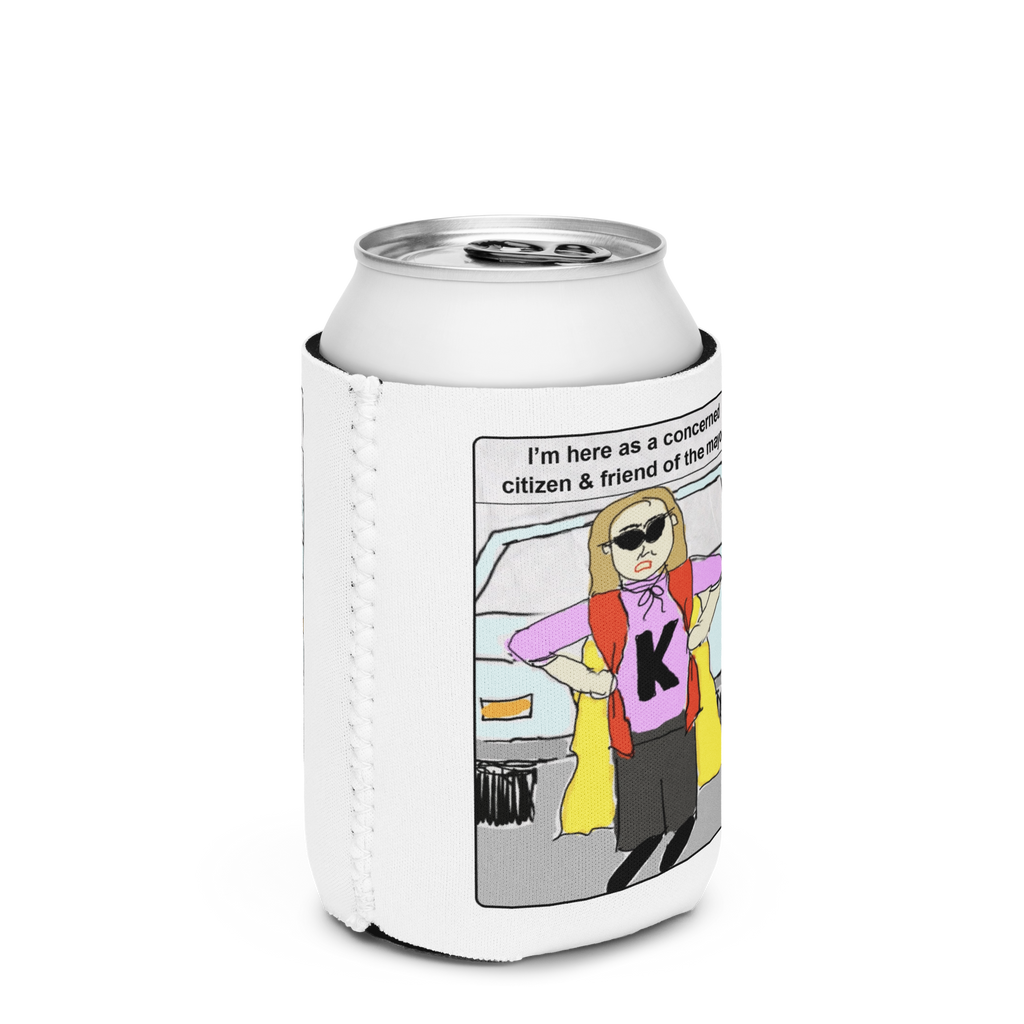 Sock Puppet Master Concerned Karen Can Cooler