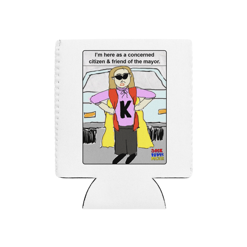 Sock Puppet Master Concerned Karen Can Cooler