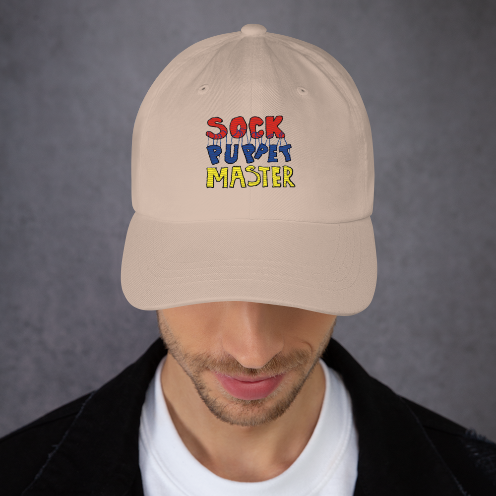 Sock Puppet Master Dad Hat