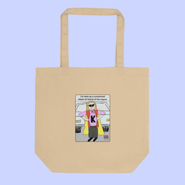 Sock Puppet Master Concerned Karen Eco Tote Bag