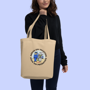 Sock Puppet Master Vacation/Probation Eco Tote Bag