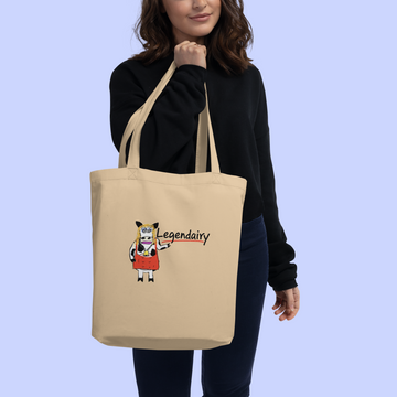 Legendairy Cow Eco Tote Bag | Sock Puppet Master