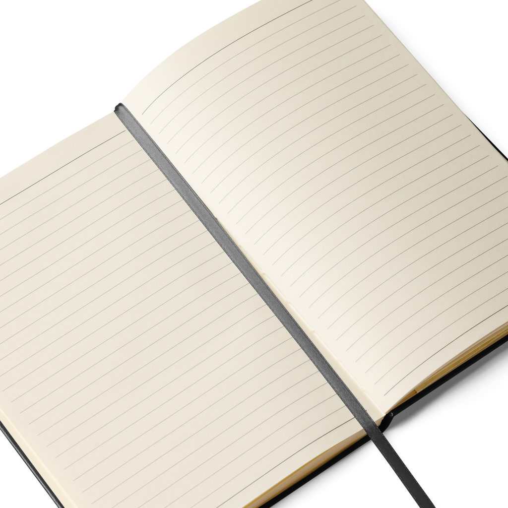 Sock Puppet Master Old Lady Rage Hardcover Bound Notebook