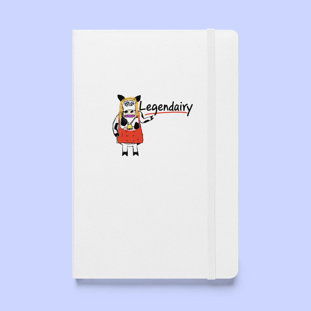 Sock Puppet Master Legendairy Cow Hardcover Bound Notebook