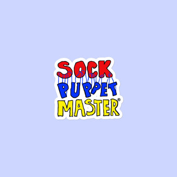 Sock Puppet Master Bubble-free Sticker