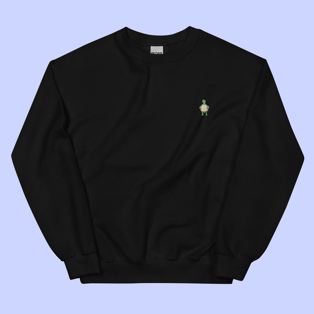 Sock Puppet Master Turtle Logo Sweatshirt