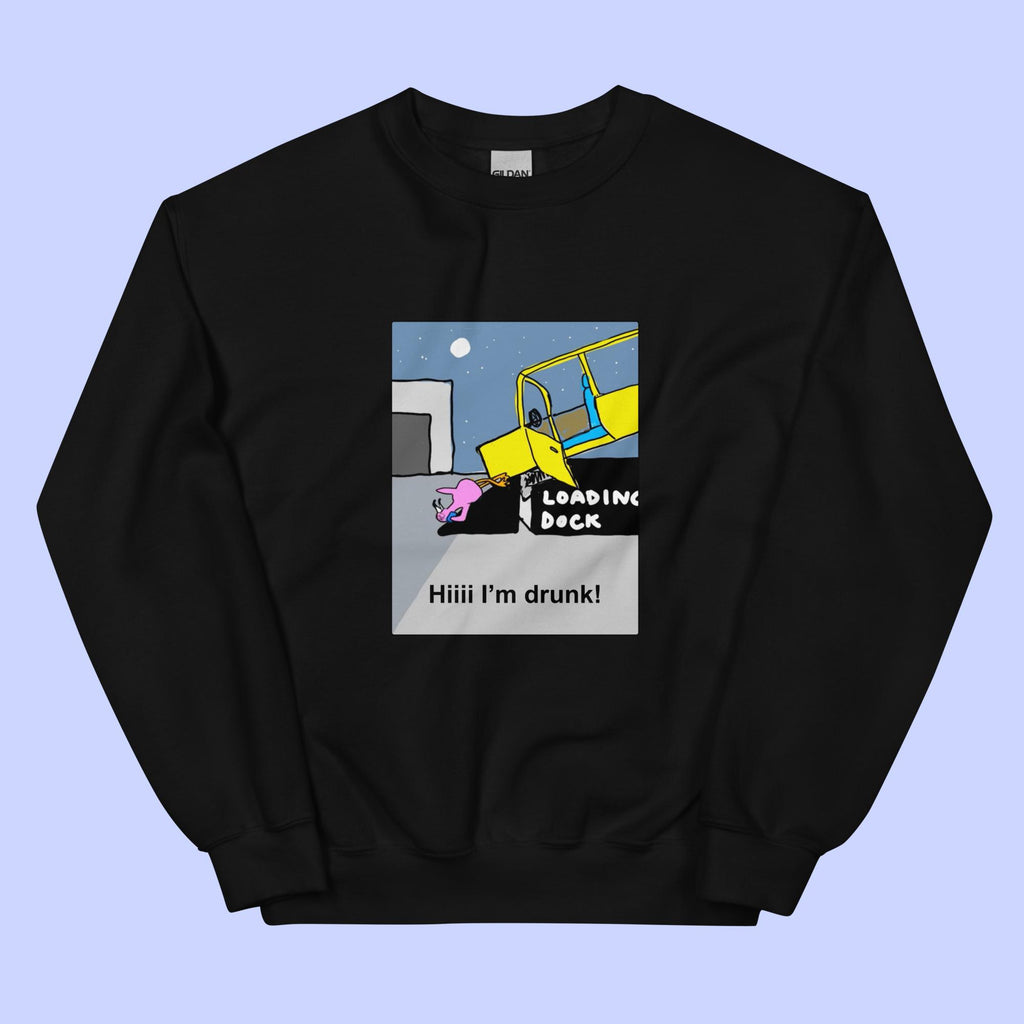 Sock Puppet Master Anxietous Flamingo Sweatshirt