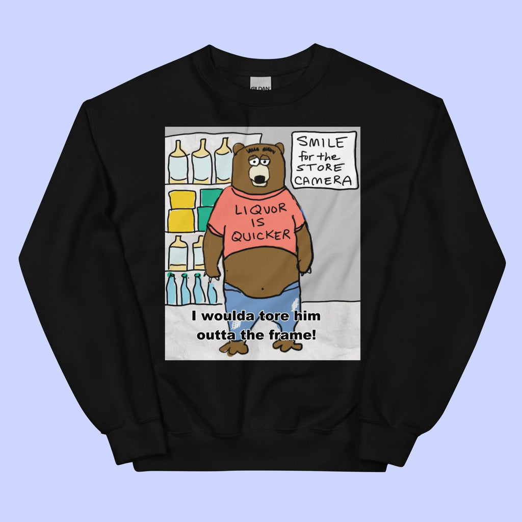 Sock Puppet Master Guzzley Bear Sweatshirt