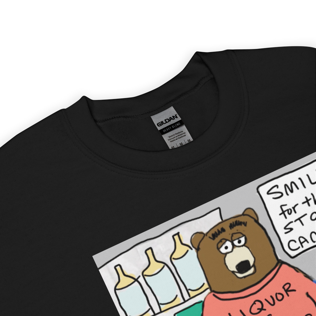 Sock Puppet Master Guzzley Bear Sweatshirt