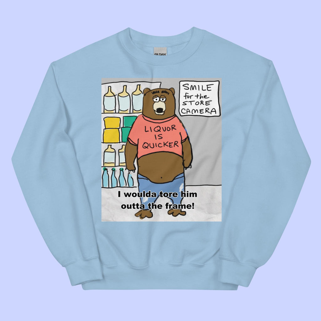 Sock Puppet Master Guzzley Bear Sweatshirt