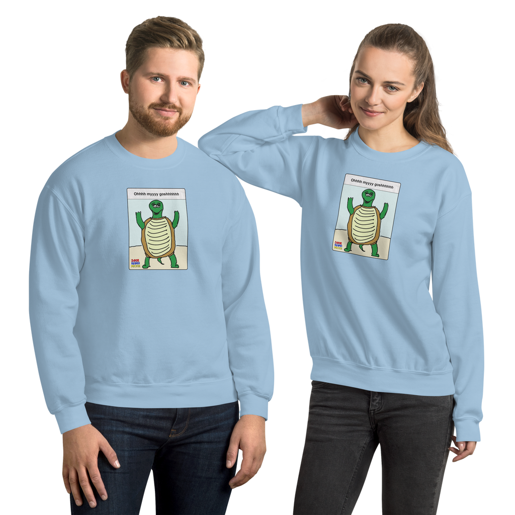 Sock Puppet Master OMG Turtle Sweatshirt