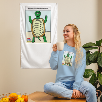 Sock Puppet Master OMG Turtle Sweatshirt