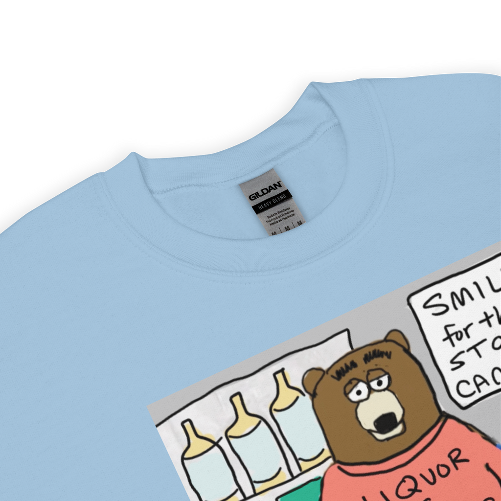 Sock Puppet Master Guzzley Bear Sweatshirt