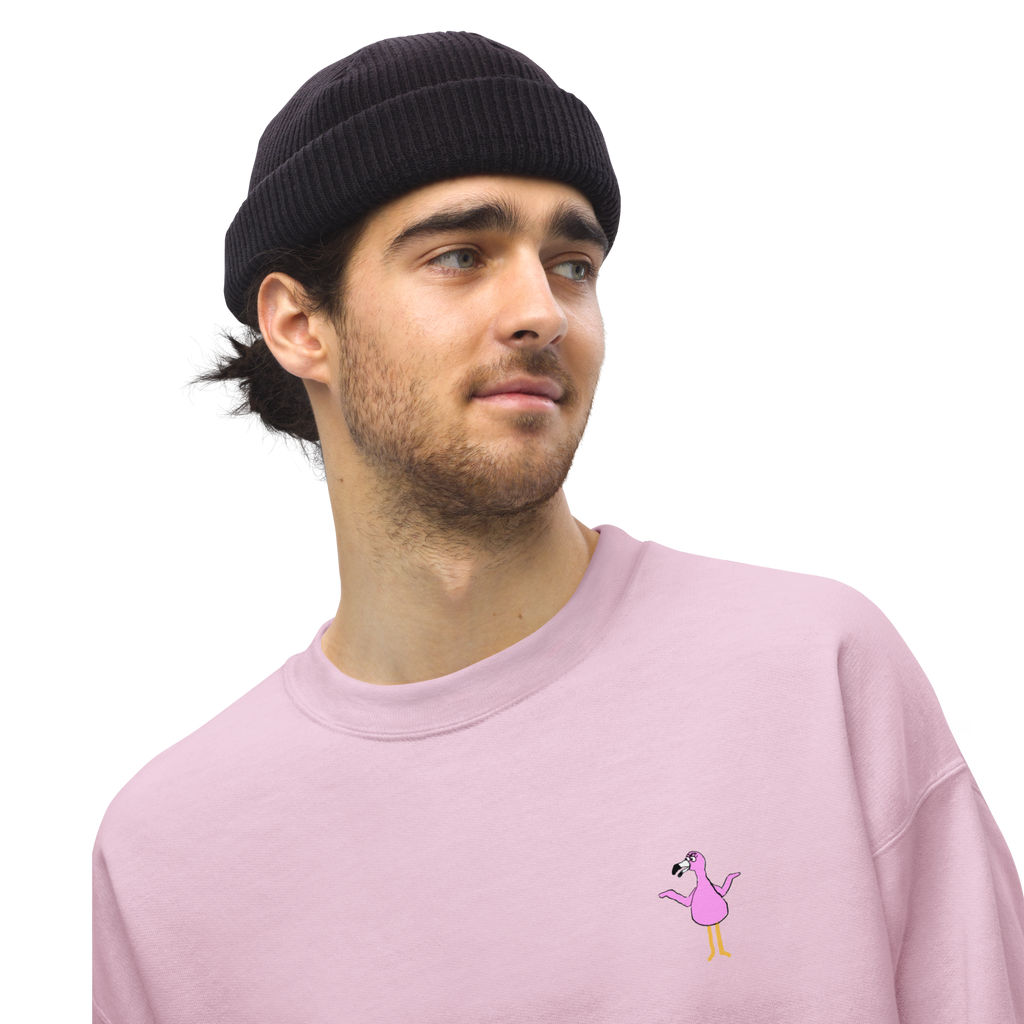 Sock Puppet Master Flamingo Logo Sweatshirt