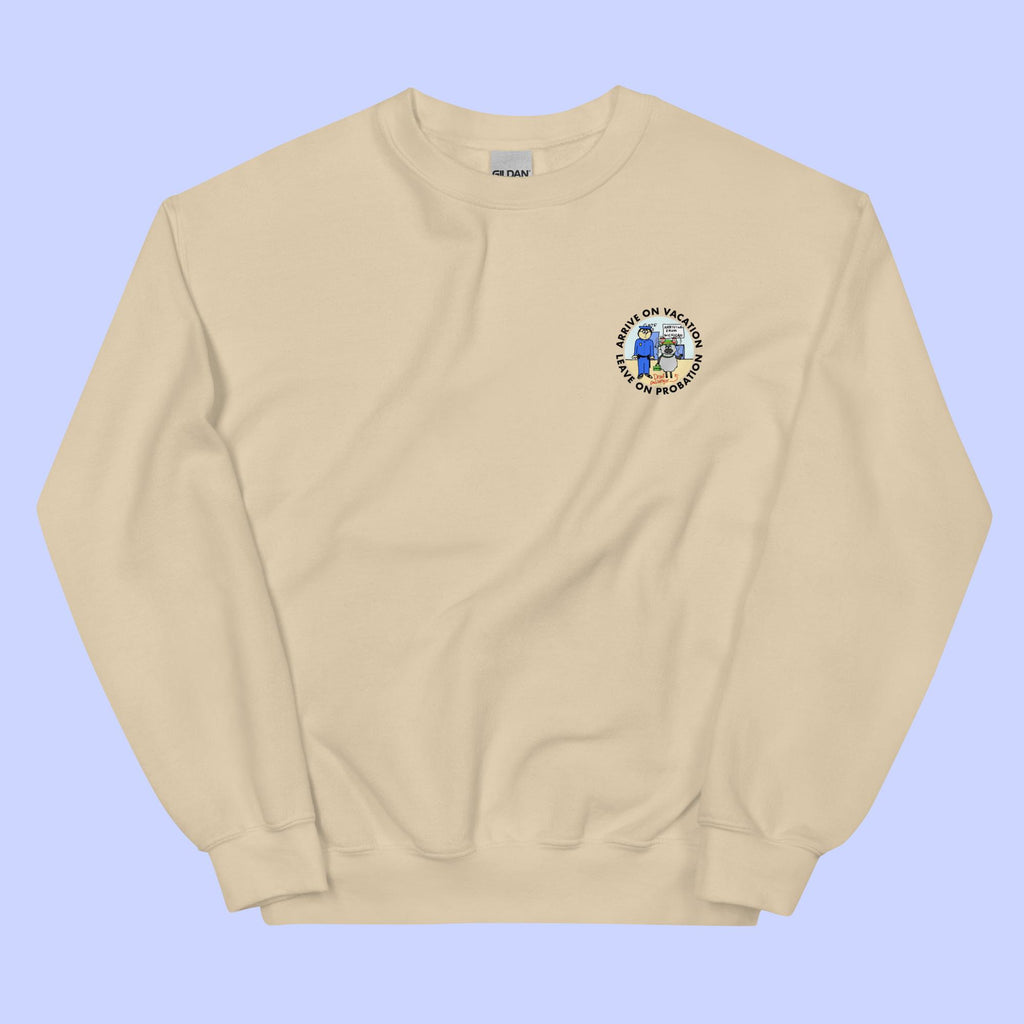 Sock Puppet Master Vacation/Probation Sweatshirt