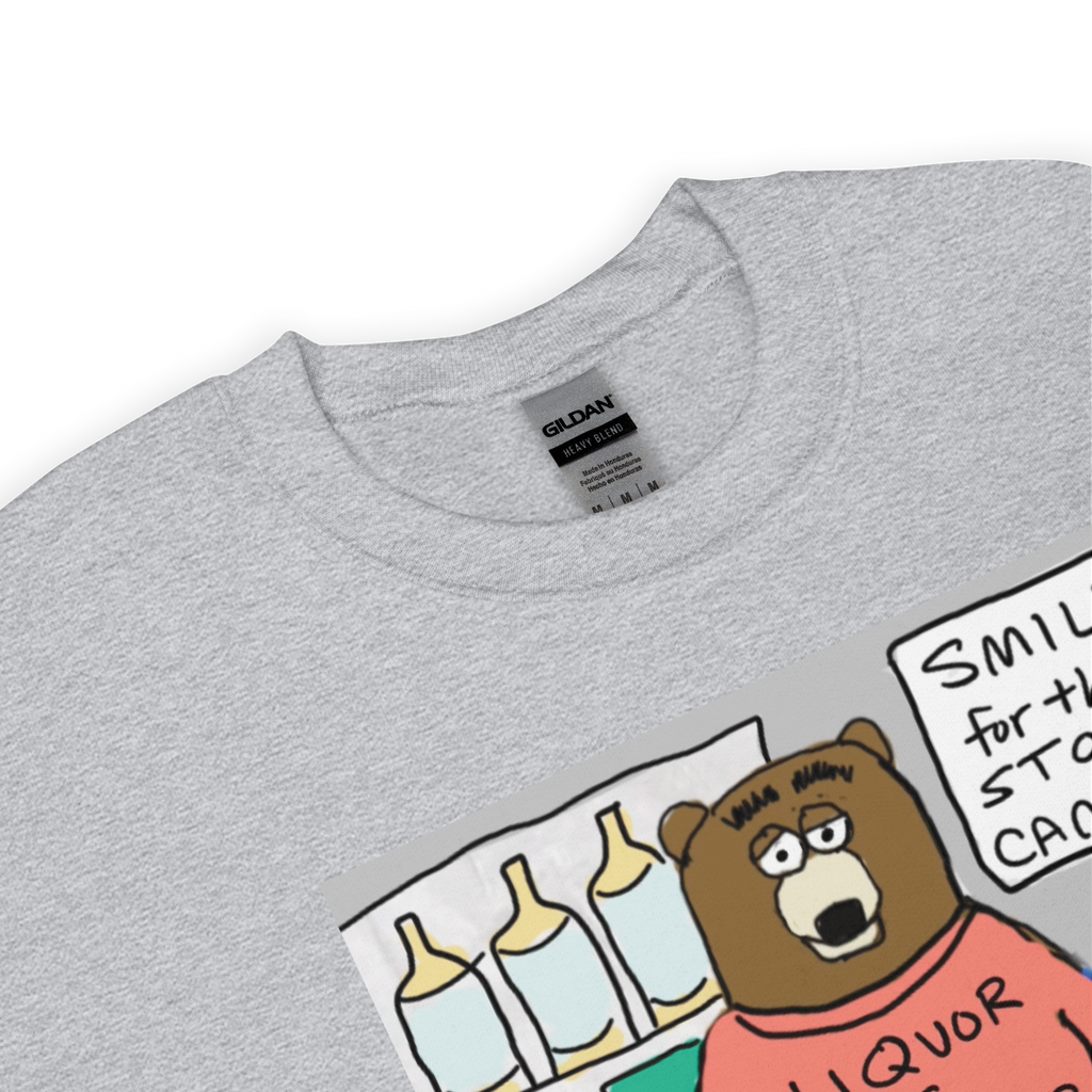 Sock Puppet Master Guzzley Bear Sweatshirt