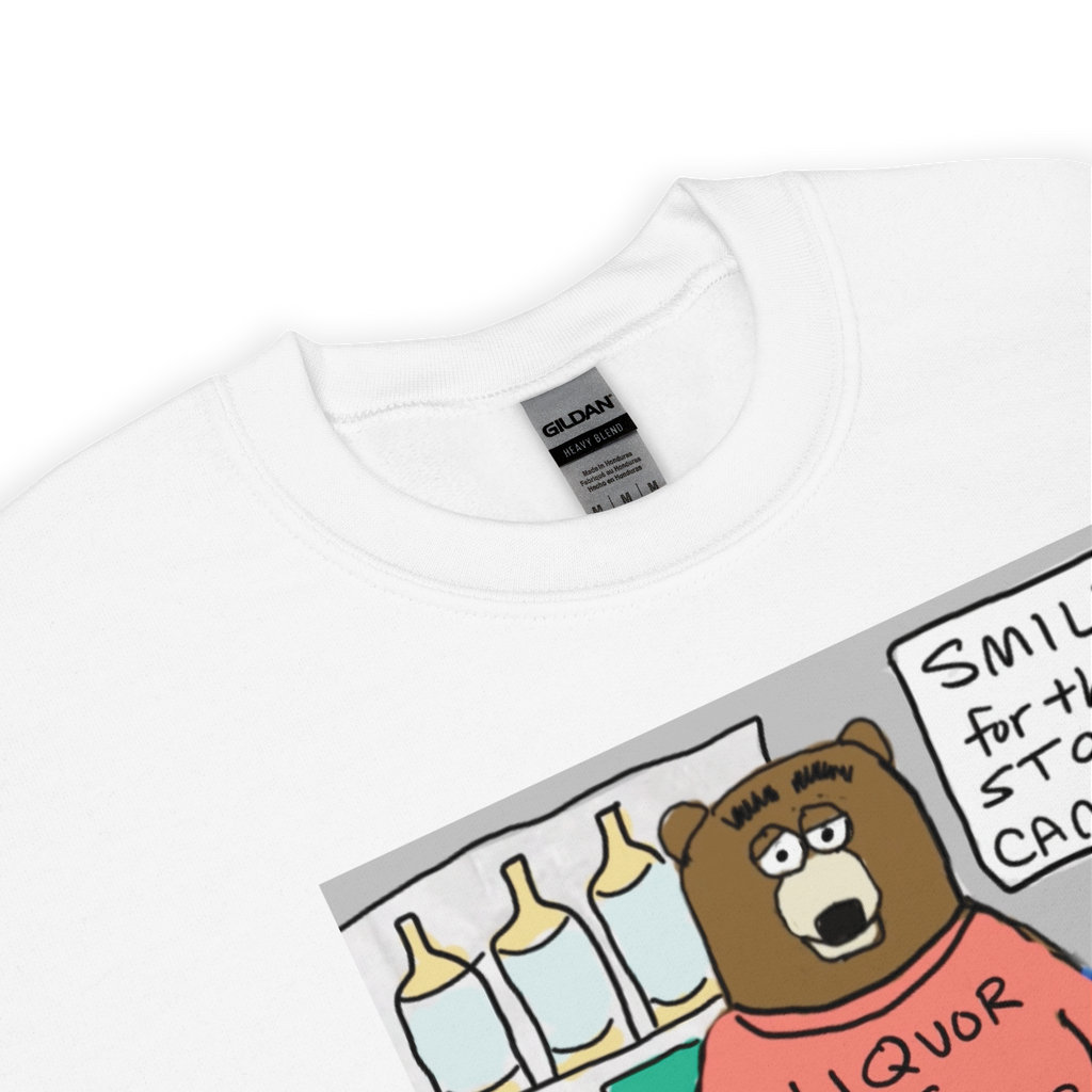 Sock Puppet Master Guzzley Bear Sweatshirt