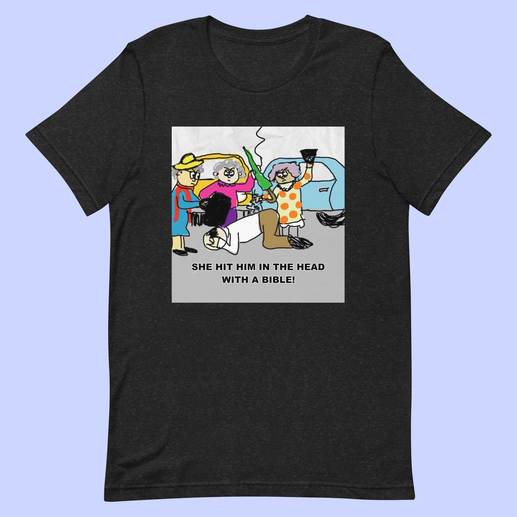 Sock Puppet Master Old Lady Rage T-shirt