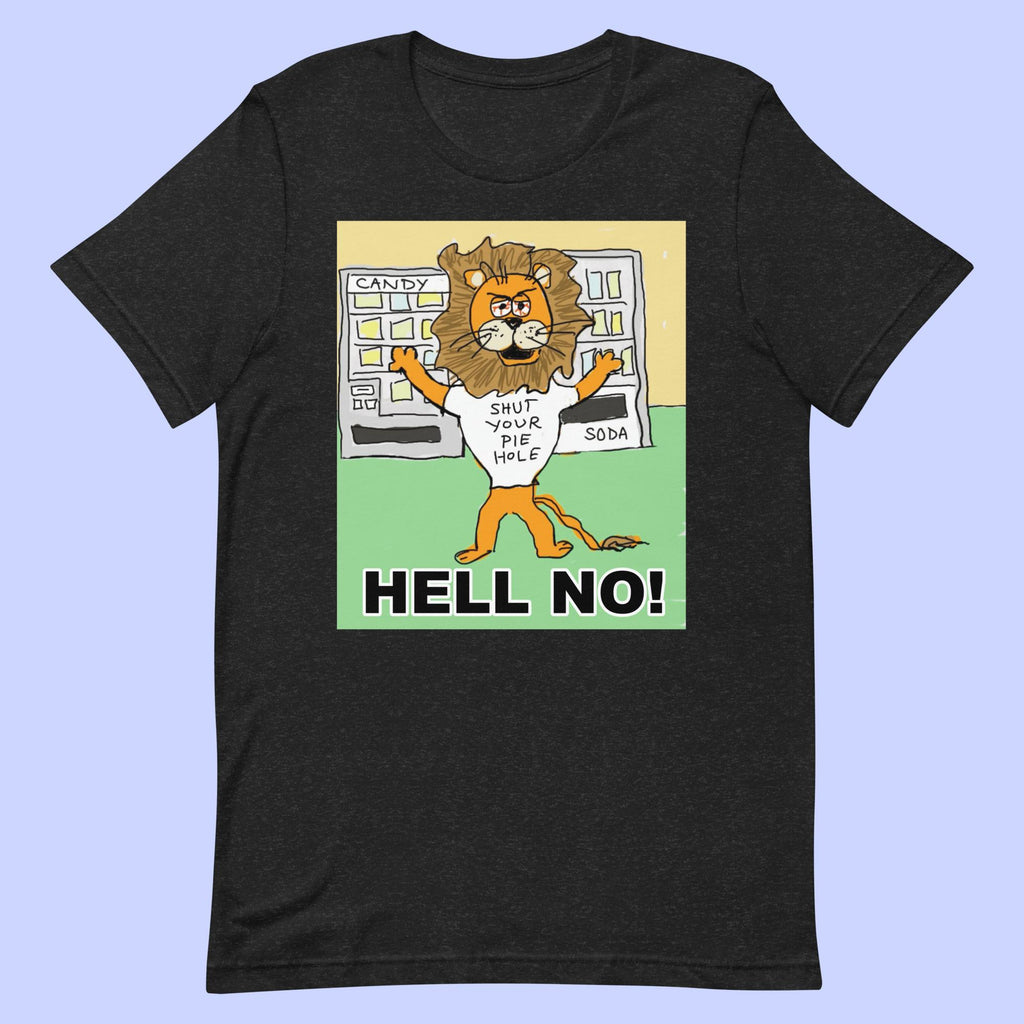Sock Puppet Master "Hell No" Lion T-shirt