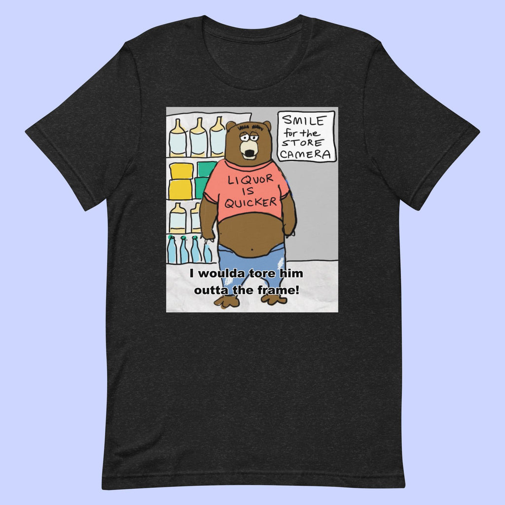 Sock Puppet Master Guzzley Bear T-shirt