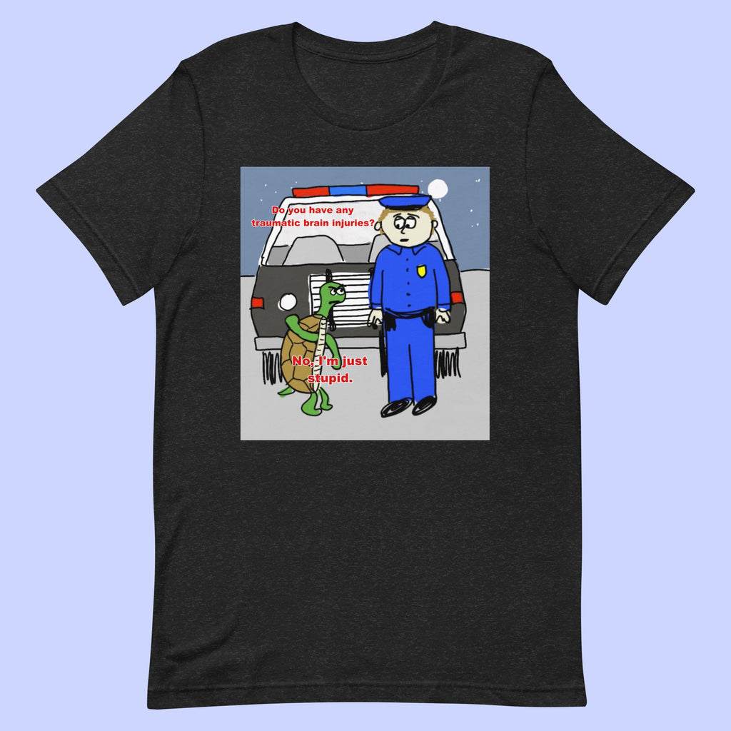 Sock Puppet Master "I'm Stupid" Turtle T-shirt