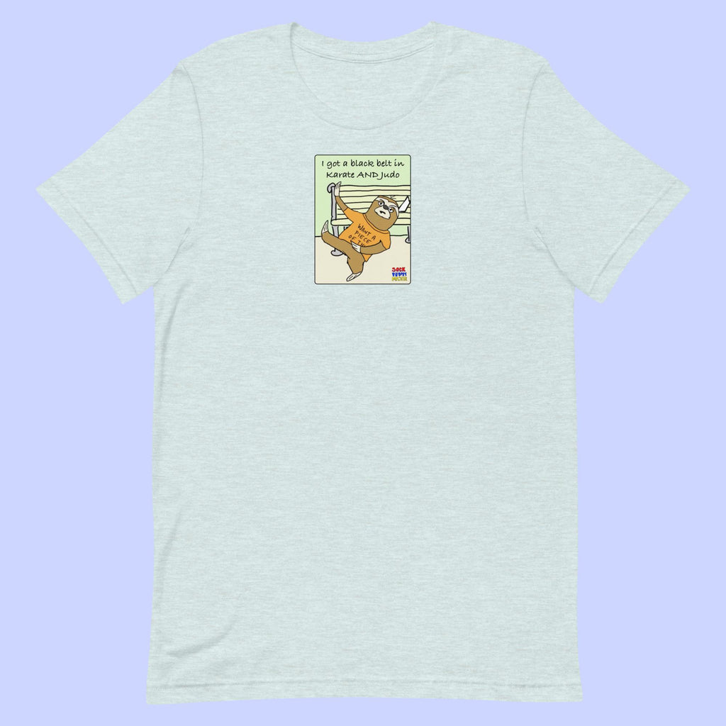 Sock Puppet Master Fighting Sloth T-shirt