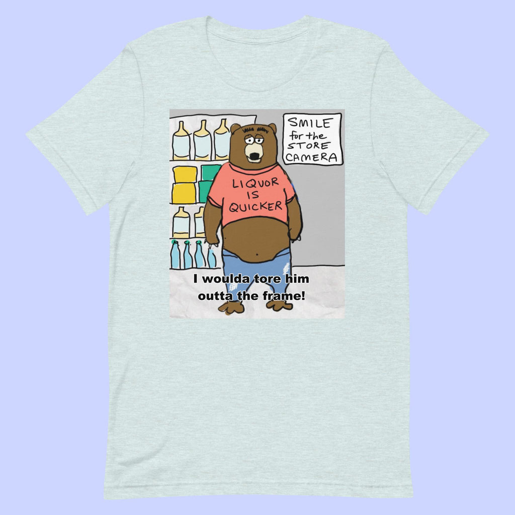 Sock Puppet Master Guzzley Bear T-shirt