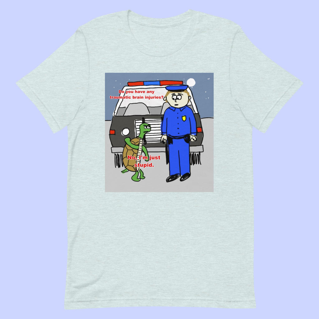 Sock Puppet Master "I'm Stupid" Turtle T-shirt