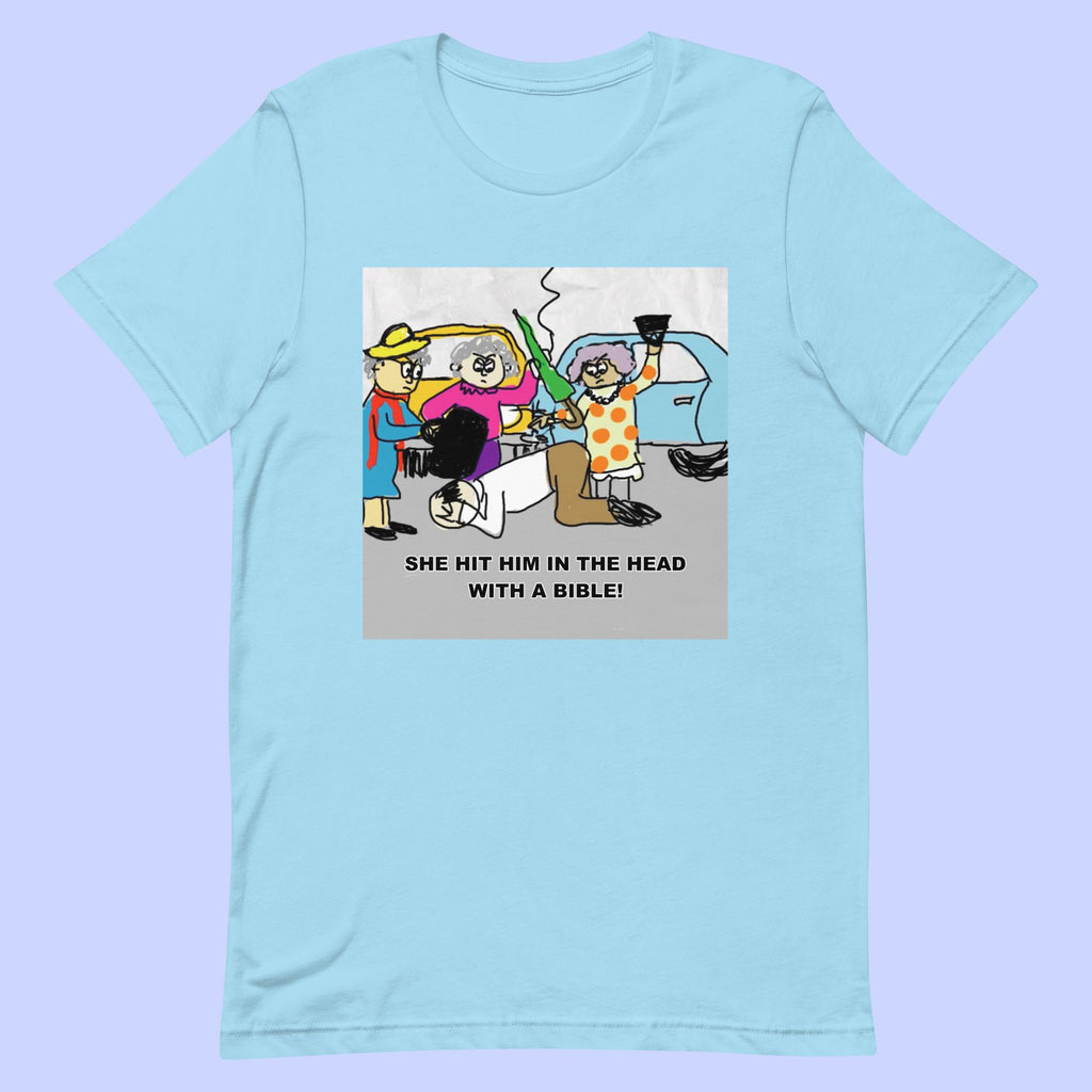 Sock Puppet Master Old Lady Rage T-shirt