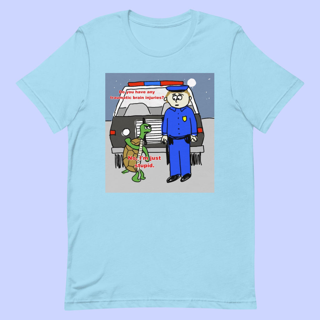 Sock Puppet Master "I'm Stupid" Turtle T-shirt