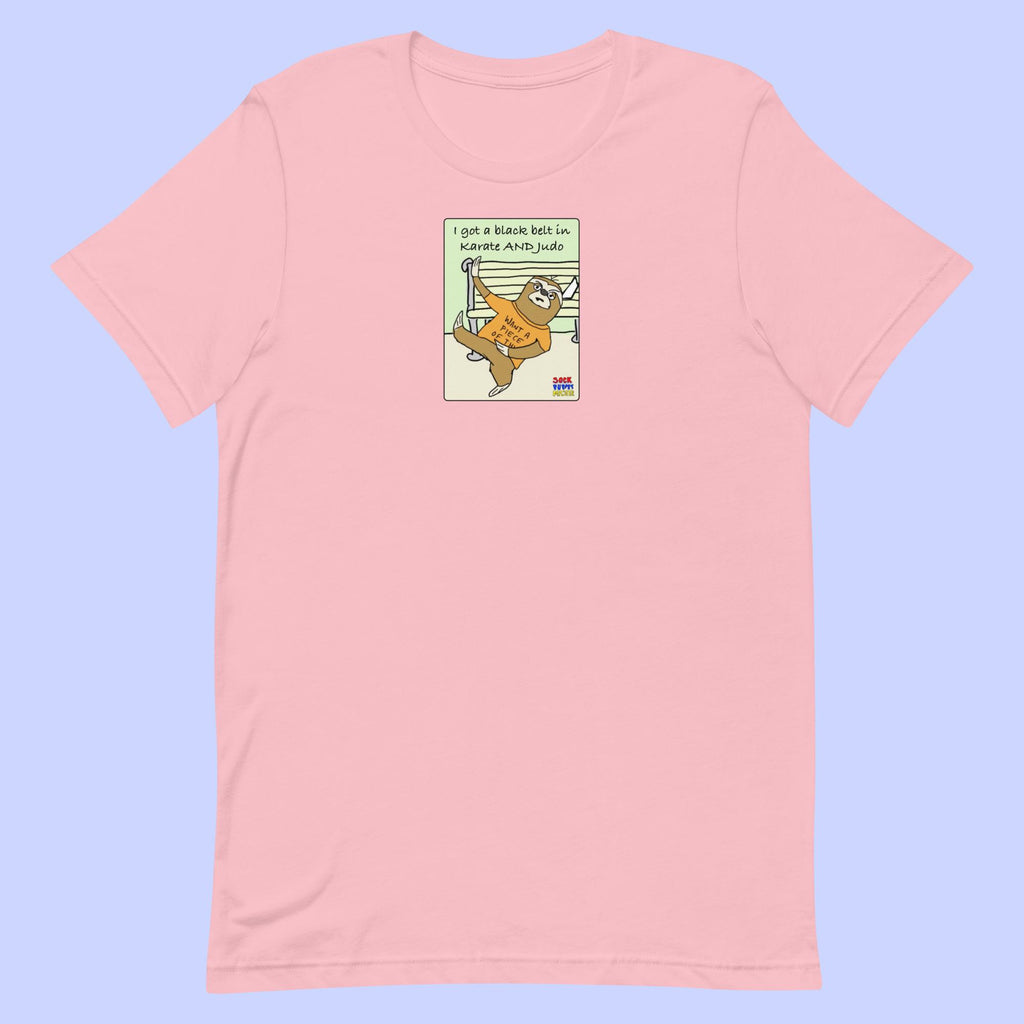 Sock Puppet Master Fighting Sloth T-shirt