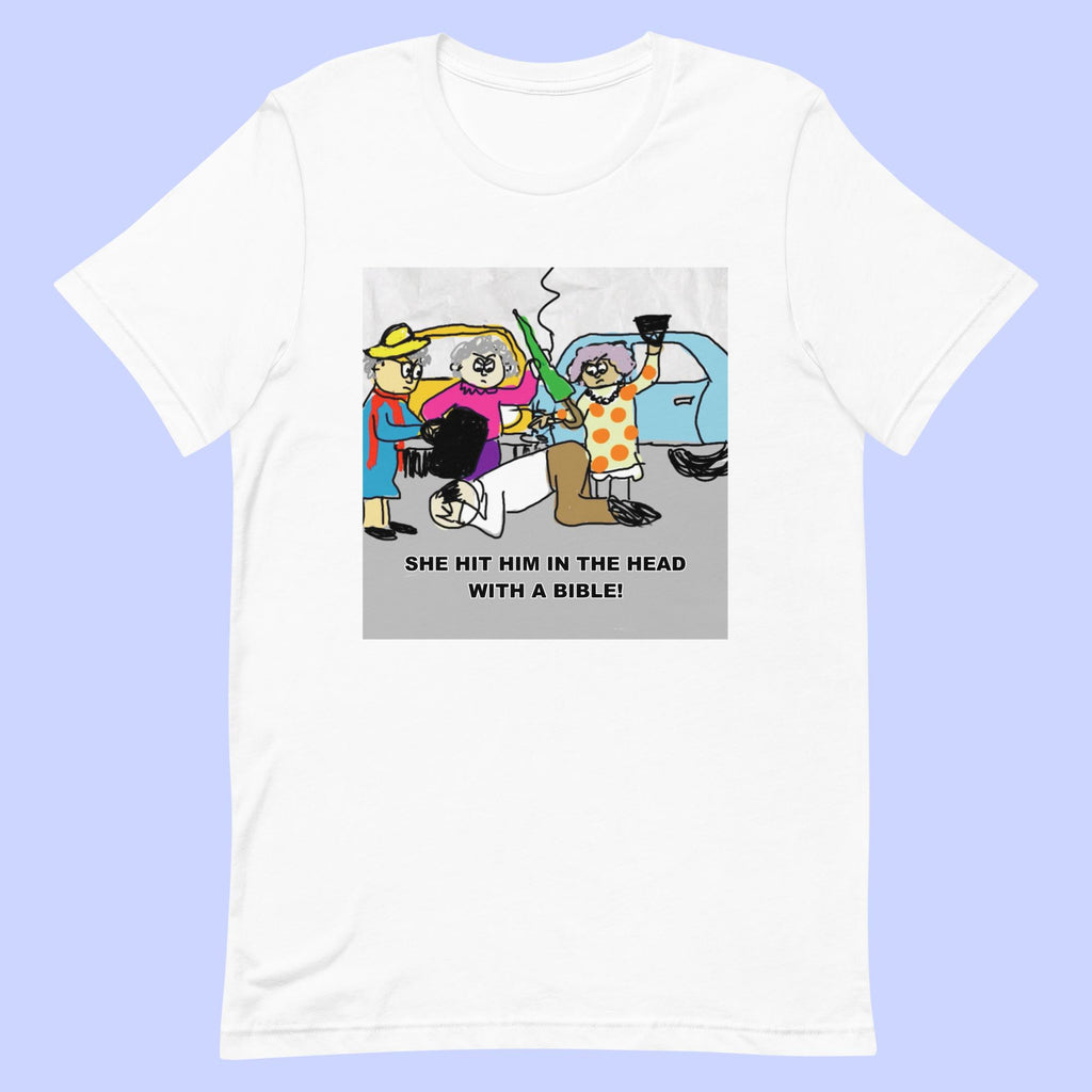 Sock Puppet Master Old Lady Rage T-shirt