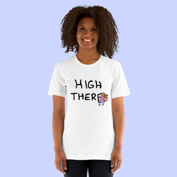 Sock Puppet Master "High There" Cat T-shirt