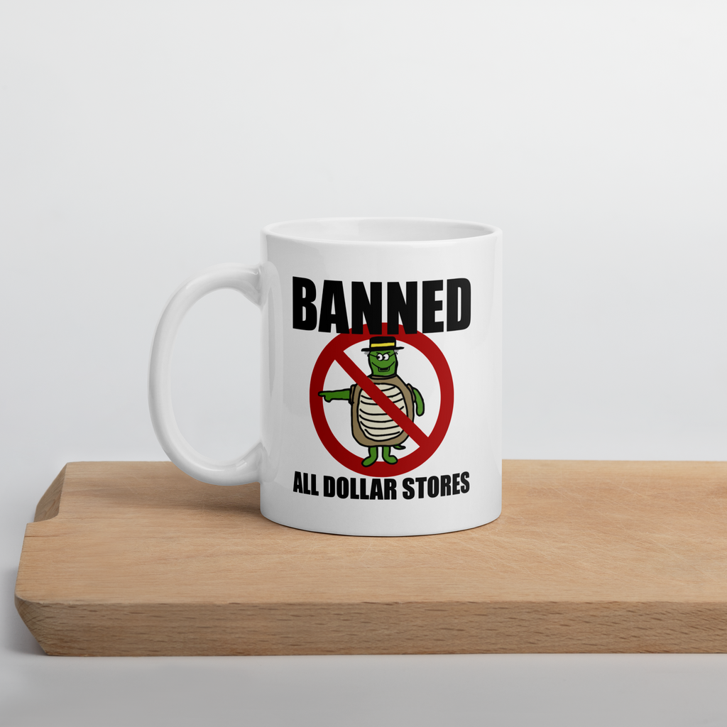 Sock Puppet Master Banned Turtle Mug