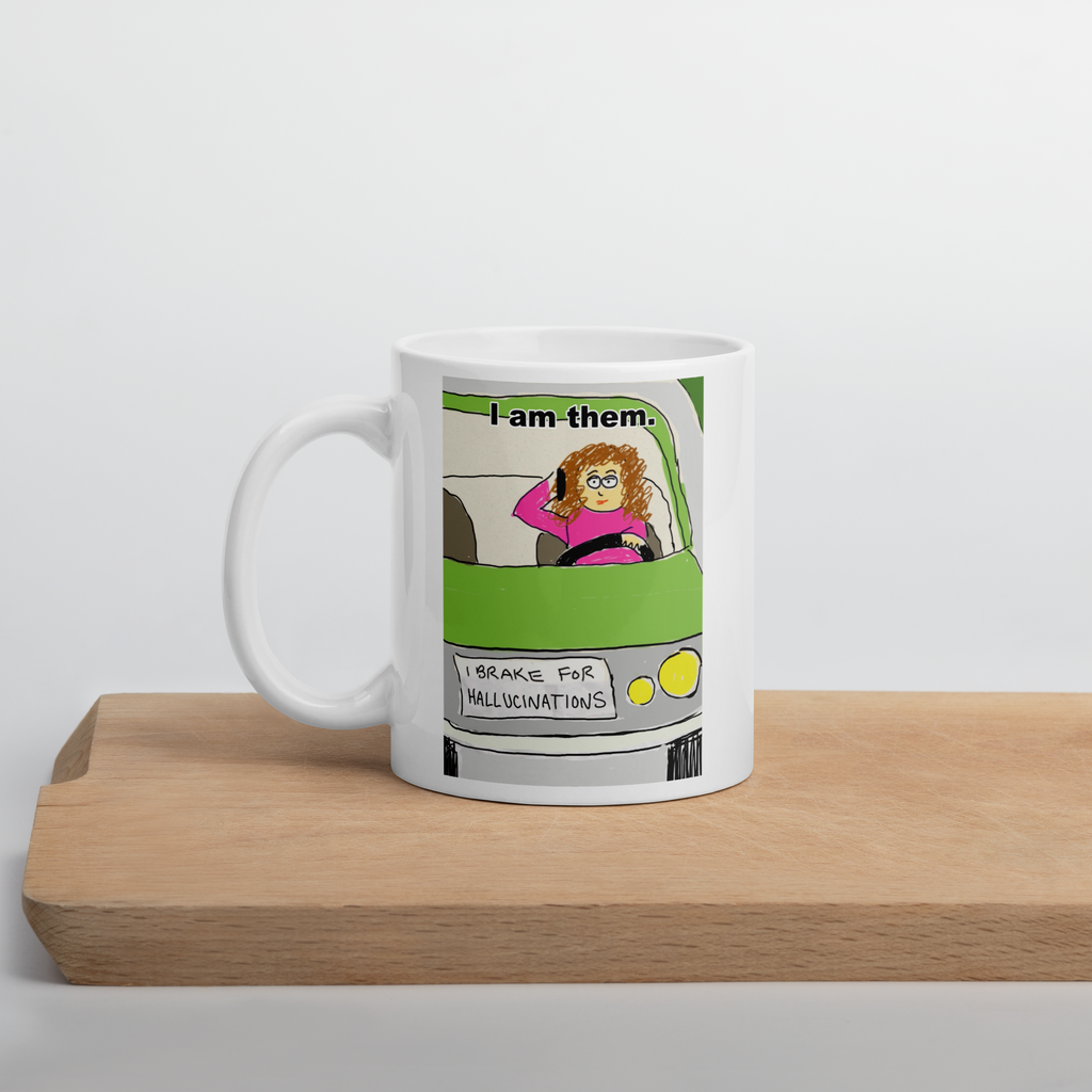 Sock Puppet Master "I am them" Mug