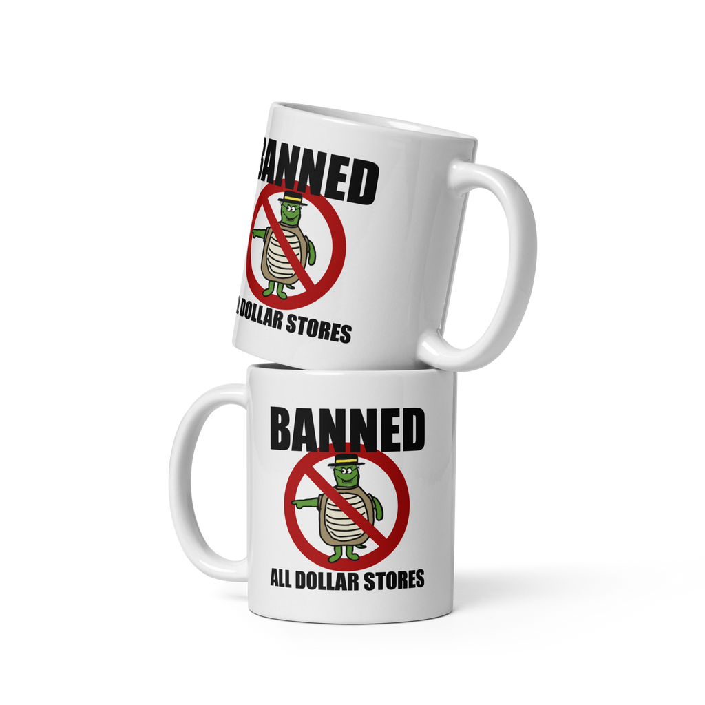 Sock Puppet Master Banned Turtle Mug