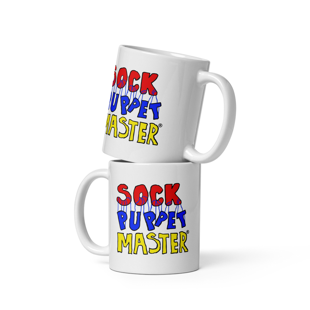 Sock Puppet Master Mug