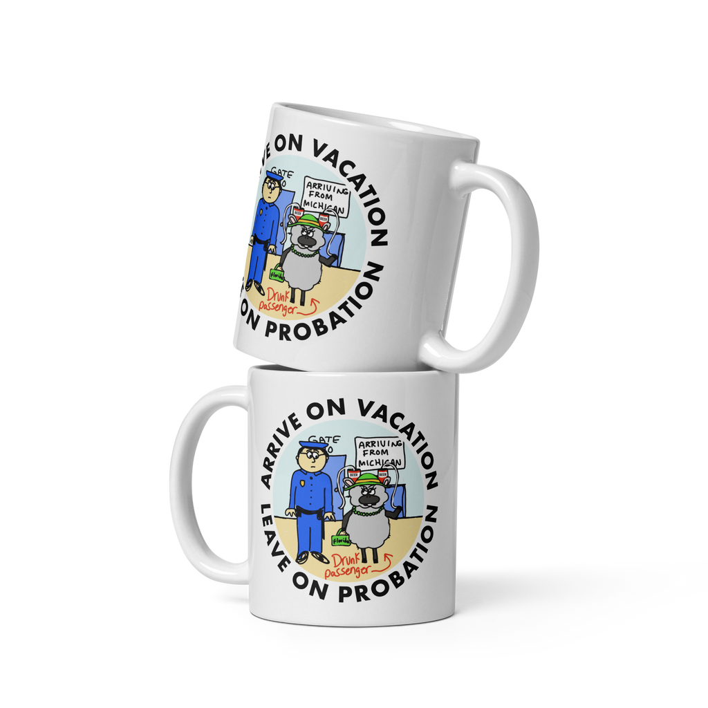 Sock Puppet Master Vacation/Probation Mug