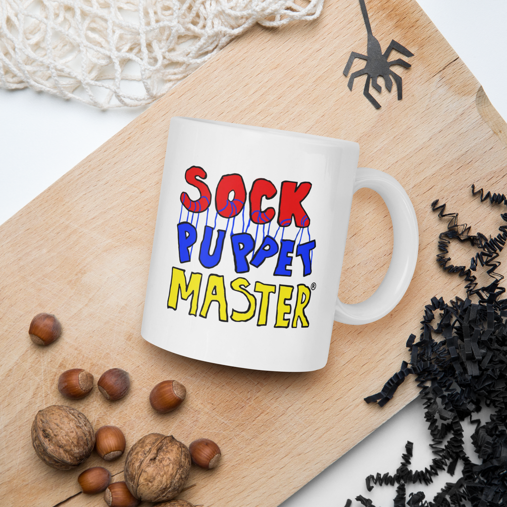Sock Puppet Master Mug