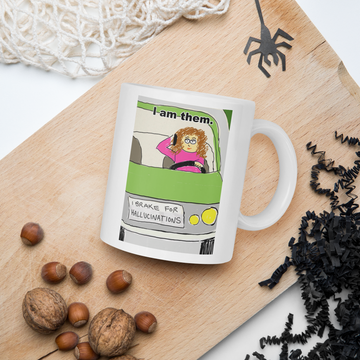 Sock Puppet Master "I am them" Mug