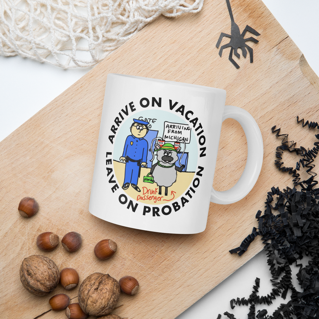 Sock Puppet Master Vacation/Probation Mug
