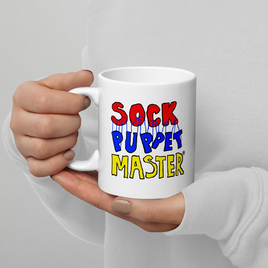 Sock Puppet Master Mug