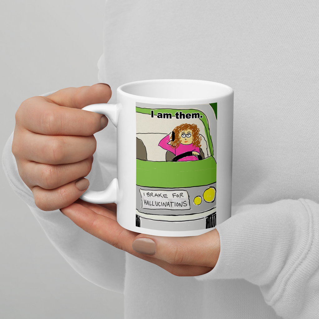 Sock Puppet Master "I am them" Mug