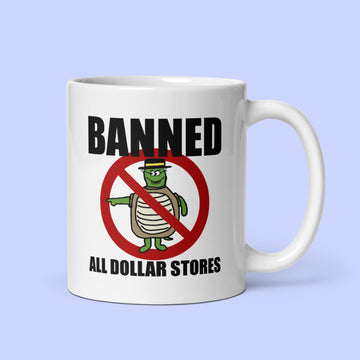 Sock Puppet Master Banned Turtle Mug