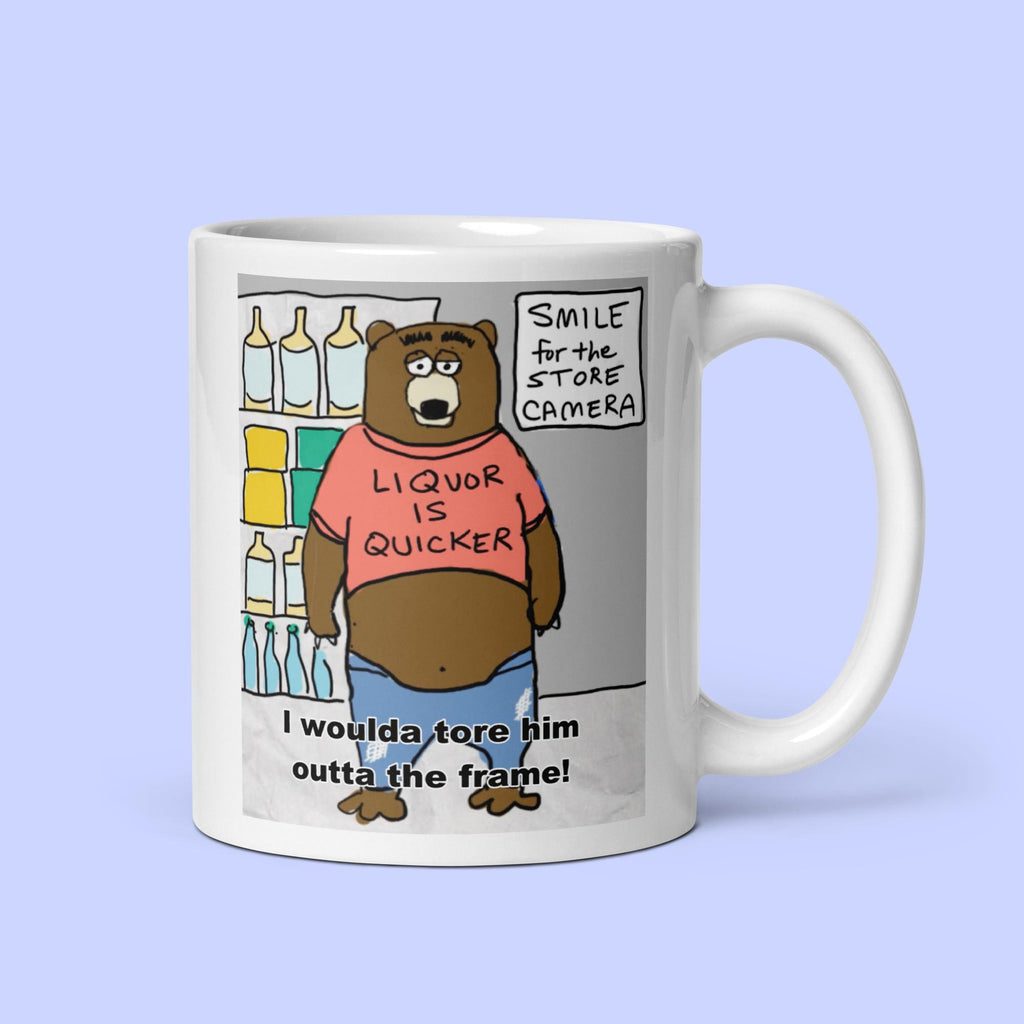 Sock Puppet Master Guzzley Bear Mug