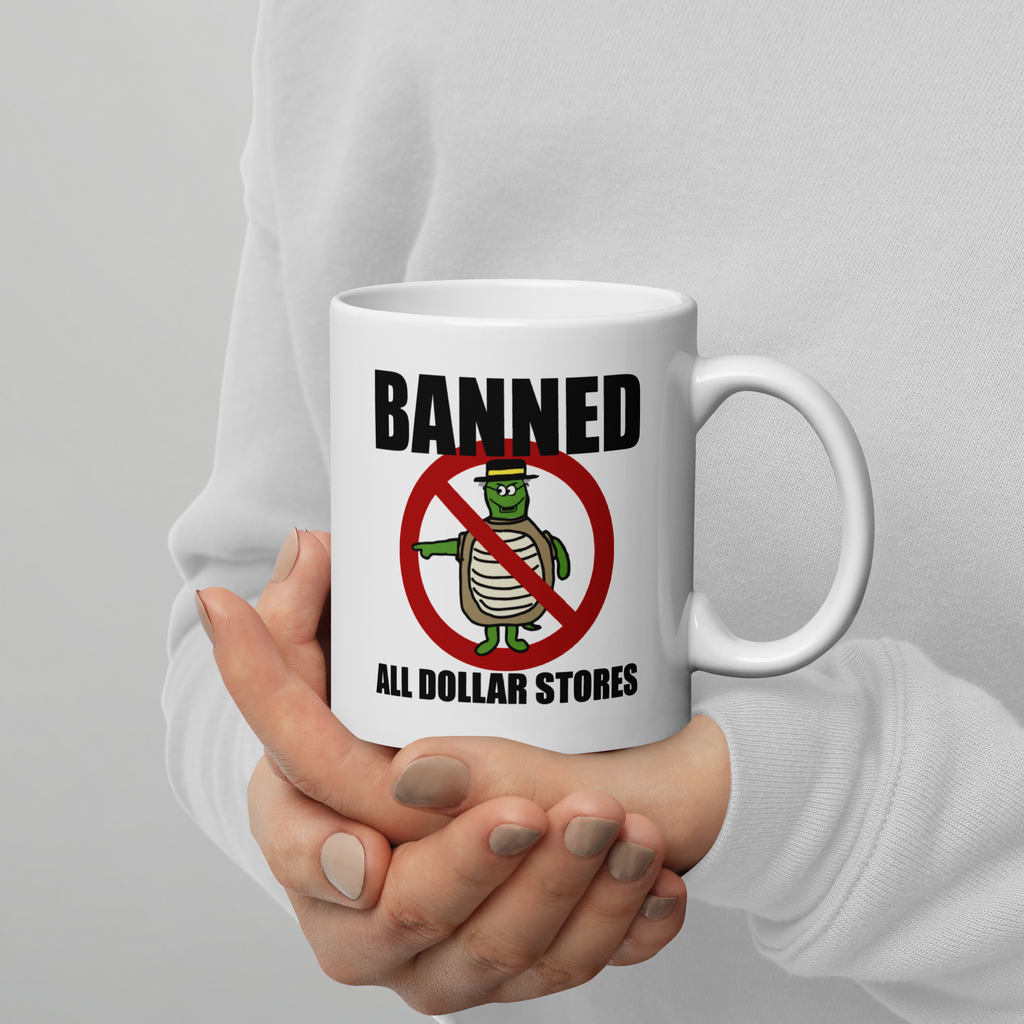 Sock Puppet Master Banned Turtle Mug